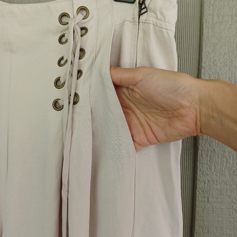 Ulla Johnson Cream Wide-Leg Pants - Picture 5 of 16